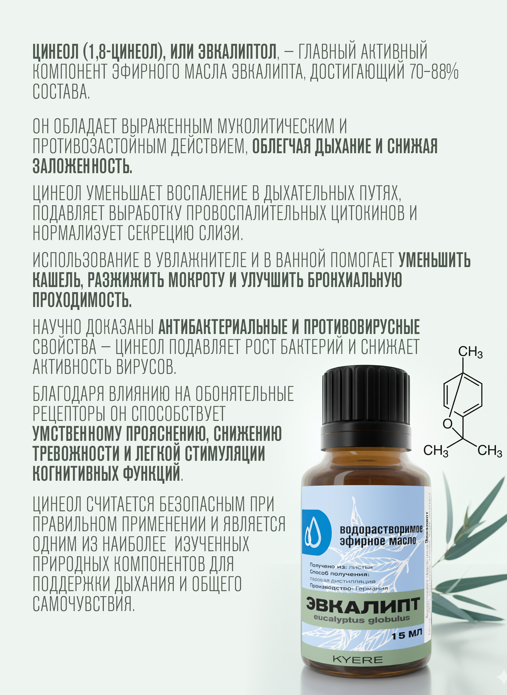 Эвкалипт Шаровидный, 15 мл — изображение 6